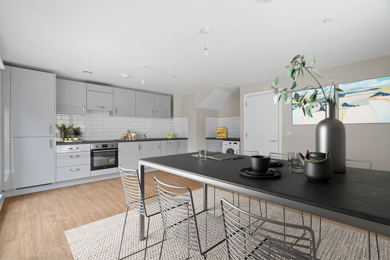Kitchen-Diner-after staging
